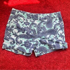 Kenji Paisley Patterned Shorts